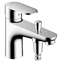 Hansgrohe Vernis Blend Смеситель для ванны, на 1 отв., с ручным душем, цвет: хром