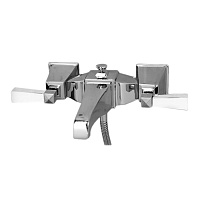 Devon&Devon Vip Time Смеситель для ванны, цвет: хром/белый хрусталь