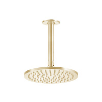 Gessi Inciso Верхний душ, 1/2", Ø20см, с защитой от налёта, потолочный, цвет: золото
