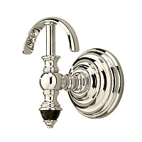 Devon&Devon Black Diamond Крючок вешалка, подвесной, цвет: черный/никель блестящий