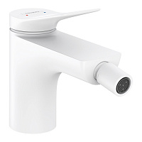 Hansgrohe Vivenis Смеситель для биде, на 1 отв., с донным клапаном, цвет: белый матовый