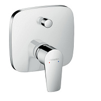 Hansgrohe Talis E Смеситель для ванны, встраиваемый, внешняя часть, цвет: хром