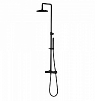 Термостатический смеситель для душа Bongio T Mix, цвет: черный матовый