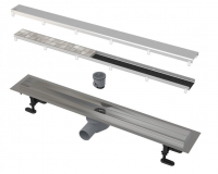 Водоотводящий желоб Fit&Go с двухсторонней решеткой, арт.APZ13-DOUBLE9-850