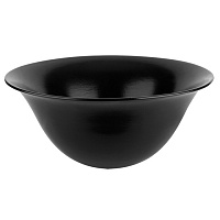 Gessi Goccia Раковина 40х18.5 см, без отв., накладная, цвет: черный