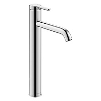 Duravit C.1 Смеситель для раковины, высокий, 1 отв., излив 166мм, цвет: хром