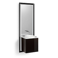 EMCO Touch 450 classic Комплект мебели с дверцей правый, цвет: черный/optiwhite