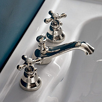 Sbordoni Etruria Смеситель для раковины на 3 отверстия, цвет: никель