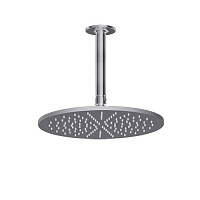 Gessi Inciso Потолочная душевая головка шарнирная на 1/2&quot,Ø300мм, цвет: finox