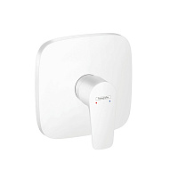 Hansgrohe Talis E Встраиваемый смеситель для душа, внешняя часть, цвет: белый матовый