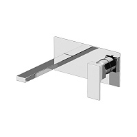 Gattoni Kubik Смеситель встраиваемый, однорычажный, цвет: хром глянцевый