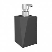 Bertocci Freeze Дозатор для мыла настольный, цвет: черный матовый