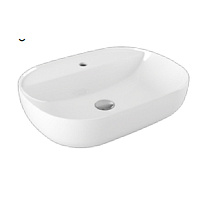 AZZURRA ELEGANCE SOFT Раковина 60х45х115 см, 1 отв., цвет: белый