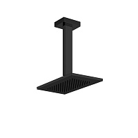 Gessi Rettangolo Верхний душ для потолочного крепления 216x140мм, высота 270мм, цвет: Black XL
