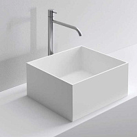 NOORTH milldue edition Раковина 45х38х19 см, без отв., накладная, цвет: белый