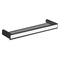 Gessi Eleganza Полочка 60см, подвесной, цвет: черный металлик