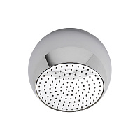 Carlo Frattini Wellness Верхний душ Sfera Ø 200 мм., потолочный монтаж, сфера белая, цвет: хром