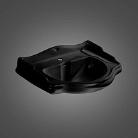 Kerasan Retro 73 Раковина 73х54 см, 1 отв., цвет: черный глянцевый