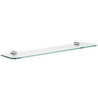 EMCO Rondo2 Полка, прозрачное стекло, 600мм, подвесной, цвет: хром