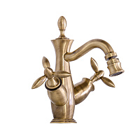 Gattoni Timor Смеситель для биде с донным клапаном, цвет: бронза