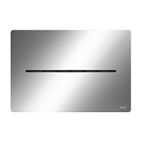 TECEsolid Металическая панель смыва для унитаза TECEsolid с бесконтактной активацией, батарея 6 В, хром глянцевый