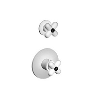 Fantini I Balocchi Смеситель для душа, встраиваемый, термостатический, 3/4&quot, цвет: белый матовый