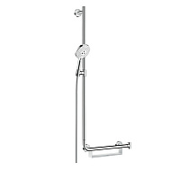Hansgrohe Raindance Select S120/U'Comfort Душевой гарнитур, с ручным душем и полочкой, 110см., цвет: хром
