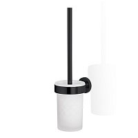 Decor Walther Basic WBG Туалетный ершик, подвесной, цвет: черный матовый