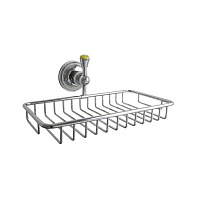 Nicolazzi Onice Полочка-решетка прямоугольная, подвесной, цвет: хром