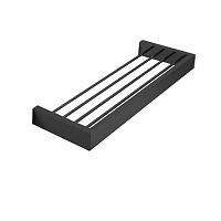 3SC SK Полочка-решетка 30х12,5хh3см, цвет: черный матовый