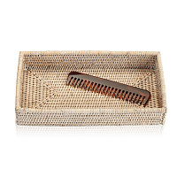 Decor Walther Basket Tab2 Лоток универсальный 30x16см, настольный, цвет: ротанг светлый