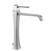 Gessi Mimi Смеситель для накладной раковины высотой от 120 до 200мм с донным клапаном, излив 177мм, цвет: хром