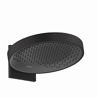 Hansgrohe Rainfinity Верхний душ, 36см, 1 jet, с настенным держателем, цвет: черный матовый