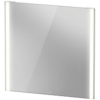 Duravit XViu Зеркало с подсветкой 82x80см, сенсорное управление, цвет: шампань матовый