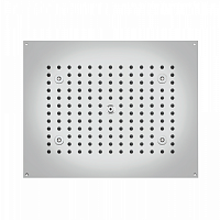 BOSSINI DREAM-RECTANGULAR Верхний душ 470 x 370 мм с 4 LED (белый), блок питания/управления, цвет: хром