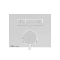 Gessi Hi-Fi Смеситель для душа, с включением до 3 источников одновременно, внешняя часть, цвет: White CN