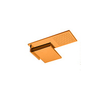 Fantini Venezia Двойной верхний душ, латунь, настенный, цвет: Matt Copper PVD