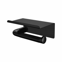 Держатель для туалетной бумаги настенный одинарный c крышкой Vetta Rubinetterie APL