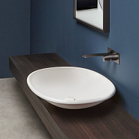 Antonio Lupi Rim Раковина 54х76 см, без отв., накладная, цвет: белый