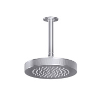 Gessi Inciso Потолочная душевая головка шарнирная на 1/2&quot,Ø218 мм, цвет: finox