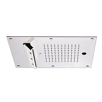 Carimali MyDream Верхний душ 450х300 мм, потолочный, 121 форсунка, 3 потока воды: дождь, каскад, распылители, 2 й каскад, хромотерапия, цвет: хром
