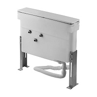 Gessi Ingranaggio Монтажный бокс с каркасом для смесителя на борт ванны/полочку, цвет: хром