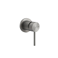 Gessi Shower316 Встраиваемый однорычажный смеситель, на 1/2&quot, картридж Ø35 мм,одна позиция. внешняя часть, цвет: шлифованная сталь
