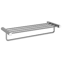 Gessi Rilievo Полка с полотенцедержателем, 60 см, подвесной, цвет: хром