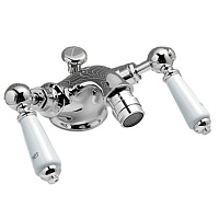 Devon&Devon Dandy Смеситель для биде, цвет: хром/белый