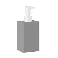 Bertocci Fly Дозатор из композита, настольный, цвет: серый/белый матовый