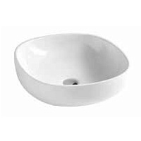 AZZURRA ELEGANCE SOFT Раковина 45х45х115 см, без отв., цвет: белый