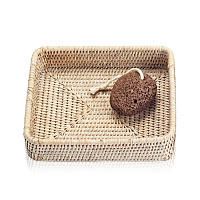 Decor Walther Basket Tab1 Лоток универсальный 18x22см, настольный, цвет: ротанг светлый