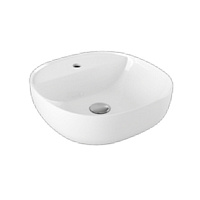 AZZURRA ELEGANCE SOFT Раковина 45х45х115 см, 1 отв., цвет: белый