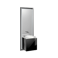 EMCO Touch 450 pure Комплект мебели с дверцей левый, цвет: chr/черный